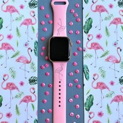 Pink Flamingo Band For Apple Watch -Watch Store il 1588xn.3448850787 t9s9