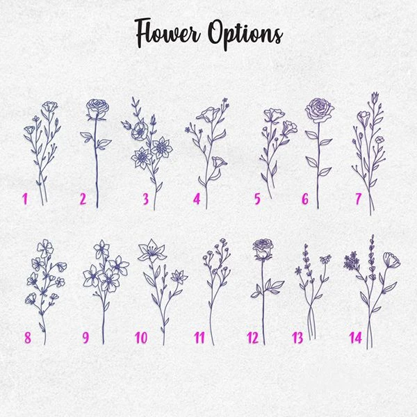 Personalized Floral Engraved Band For Apple Watch 9 Personalized Floral Engraved Band For Apple Watch - Image 7