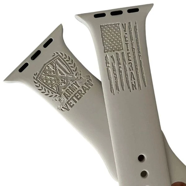 Veteran American Flag Band For Apple Watch 4 Veteran American Flag Band For Apple Watch - Image 2