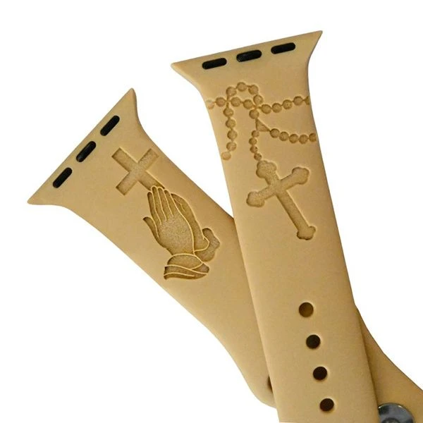 Prayer Hands Religious Band For Apple Watch 4 Prayer Hands Religious Band For Apple Watch - Image 2