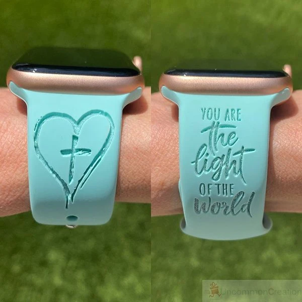 You Are The Light Of The World Band For Fitbit Versa, Versa Lite, And Versa 2 3 You Are The Light Of The World Band For Fitbit Versa, Versa Lite, And Versa 2
