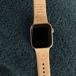 Philippians 4:13 Engraved Band For Apple/Fitbit/Samsung Watch -Watch Store m6ujyj6