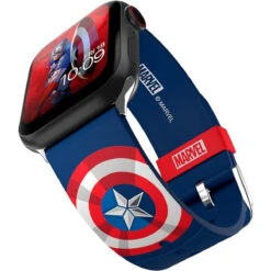 MARVEL – Smartwatch Band - Officially Licensed, Compatible With Every Size & Series Of Apple Watch (watch Not Included) -Watch Store marvel 1