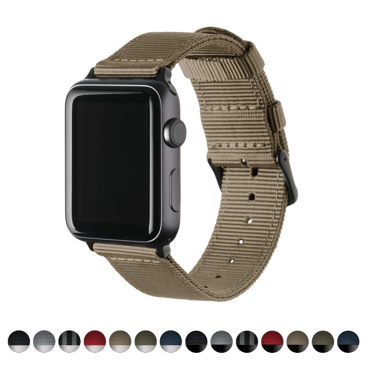 Archer Watch Straps | Premium Nylon Replacement Bands For Apple Watch (Choice Of Color And Size) 3 Archer Watch Straps | Premium Nylon Replacement Bands For Apple Watch (Choice Of Color And Size)