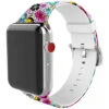 BMBEAR Floral Bands Compatible With Apple Watch Band 38mm 40mm 42mm 44mm Soft Silicone Fadeless Pattern Printed Replacement For IWacth Series 4 3 2 1 -Watch Store s20901584