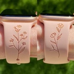 Wild Flower Watch Band For Apple Watch