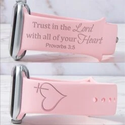 Engraved Trust Band For Apple Watch