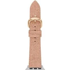 Spade New York Glitter Leather Apple Watch Strap, 38/40/41mm