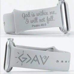 Front Page 33 God Is Within Me Band For Apple Watch