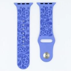 Paisley Engraved Band For Apple Watch -Watch Store zxczccx